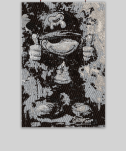 Hip-Hop Graffiti Mascot Poste