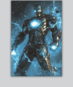 Iron man in Electric full poster