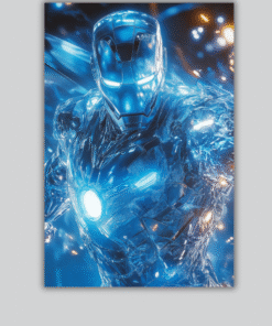 iron man flash electric mode poster